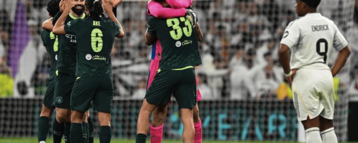 欧冠：皇馬(mǎ)不敌曼城