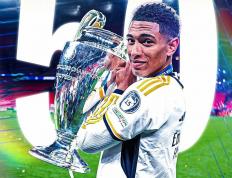 里程悲！貝(bèi)林厄姆超越皇(huáng)馬(mǎ)传奇 加冕欧冠最年轻的50场先生