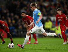 比利時(shí)4-2威尔士 德(dé)布劳内雙(shuāng)响