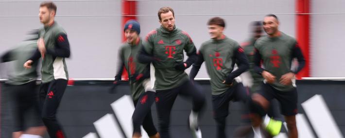 （外代二线）足球——欧冠联赛：拜仁(rén)慕尼黑赛前备战