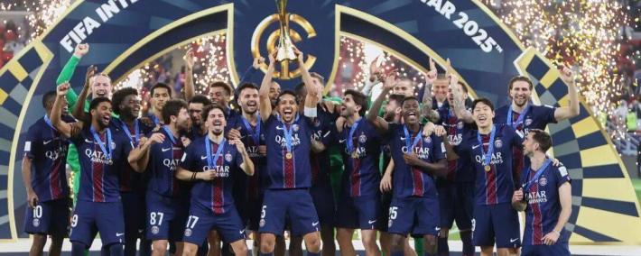 历史第三支！巴黎成就“六冠王”