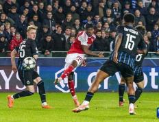 歐(ōu)冠(guān)：布鲁日不敌阿森纳