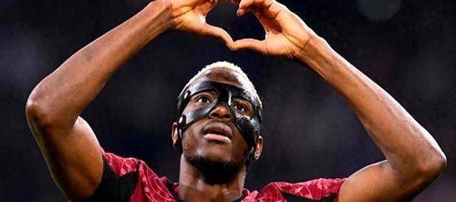 歐(ōu)冠射手榜：奥斯梅恩力压哈蘭(lán)德、凯恩与姆巴(bā)佩