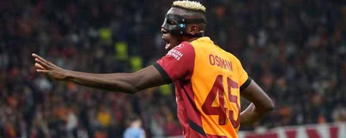 奧(ào)斯梅恩帽子戏法领先 欧冠(guān)中(zhōng)数据之(zhī)王崭露头角