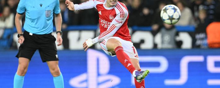 （外代二线）足球——欧冠聯(lián)赛：阿森纳胜布鲁日