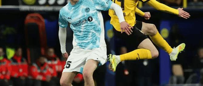 欧冠冷门！德甲豪门多特蒙德主场2-2战平挪超球队