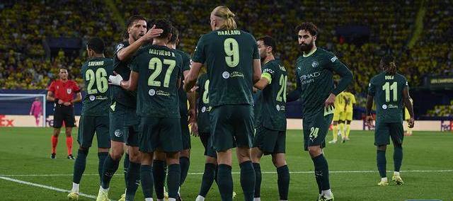 足球 | 欧冠：曼城(chéng)胜比(bǐ)利亚雷亚尔