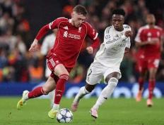 专乾(gàn)皇马！利物(wù)浦22嵗(suì)后卫闪耀歐(ōu)冠 赛后当选队內(nèi)最佳