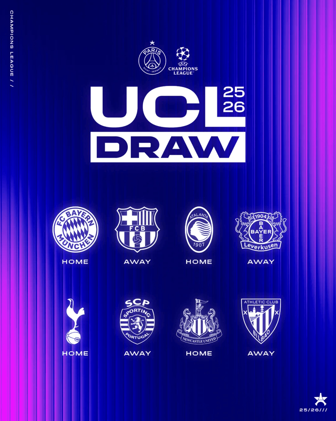 欧冠抽签:“两极”挑戰(zhàn),惊险更胜魔鬼赛程