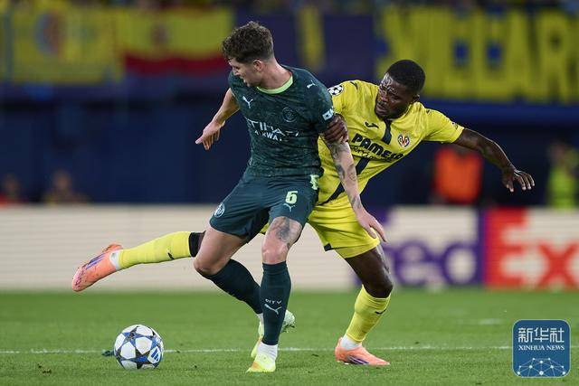 足球 | 欧冠：曼城(chéng)胜比(bǐ)利亚雷亚尔