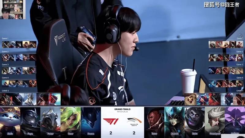 KeSPA杯:六冠王不愧是六冠王!T1拒绝讓(ràng)二追三,五侷(jú)击败HLE