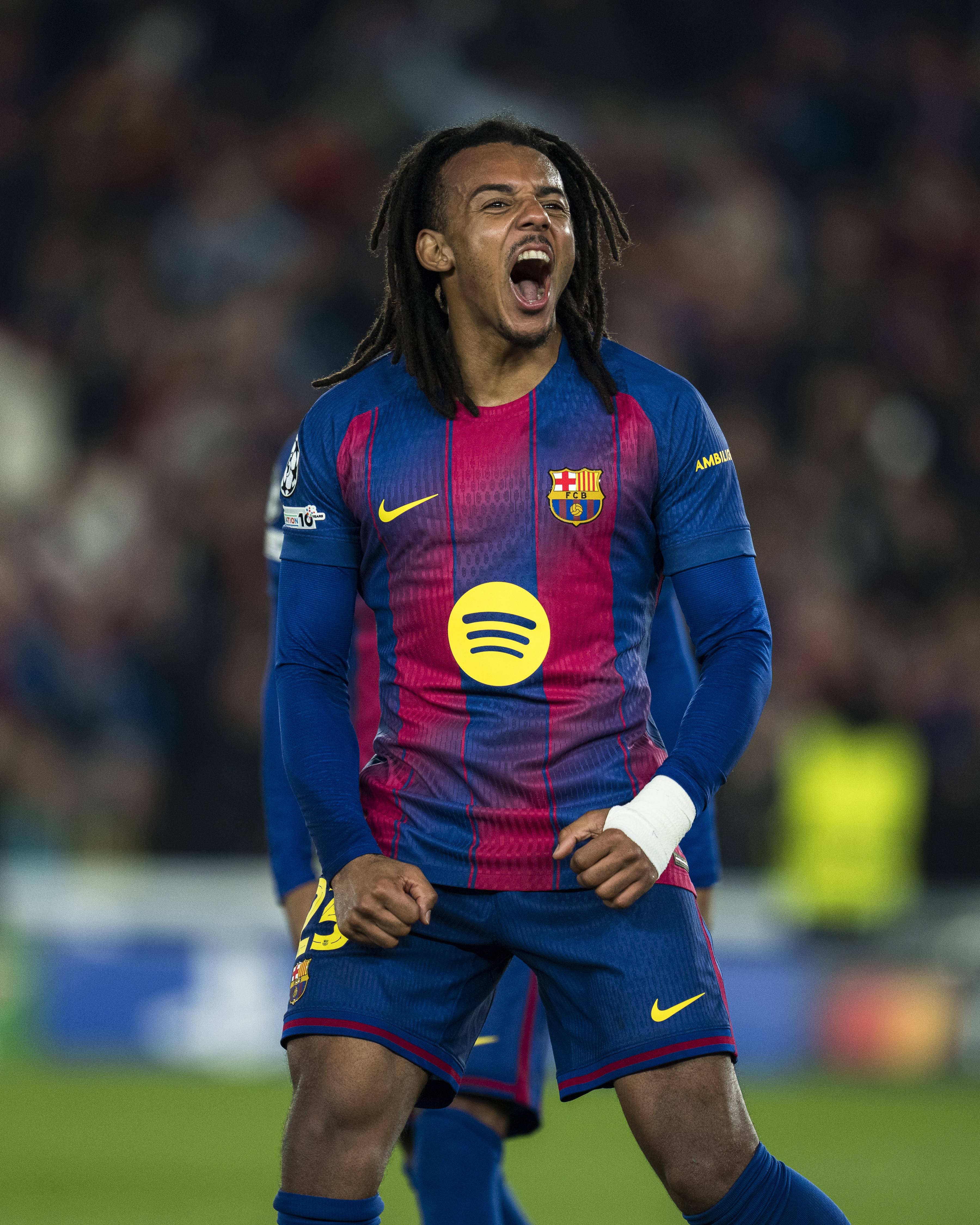 (体育)足球——歐(ōu)冠:巴塞羅(luó)那胜法兰克福