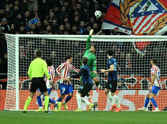 足球|欧冠:马德(dé)里竞技勝(shèng)国际米兰