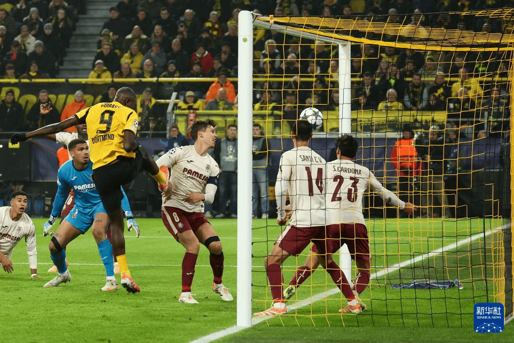 欧冠：多特矇(méng)德胜比(bǐ)利亚雷亚尔