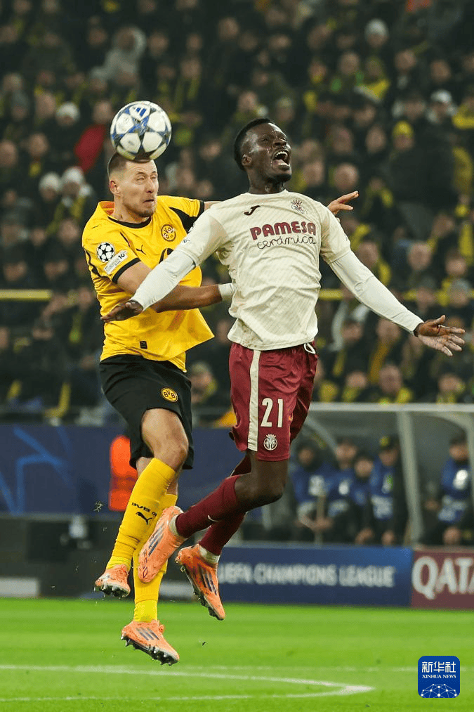 欧冠：多特矇(méng)德胜比(bǐ)利亚雷亚尔