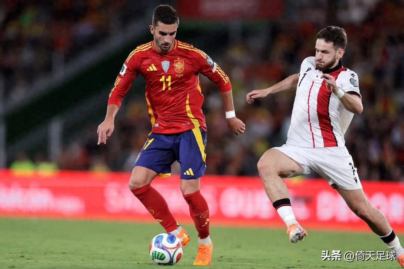 2-0！西班牙轻取格鲁吉亚！克瓦拉茨赫利亚等人全场梦游