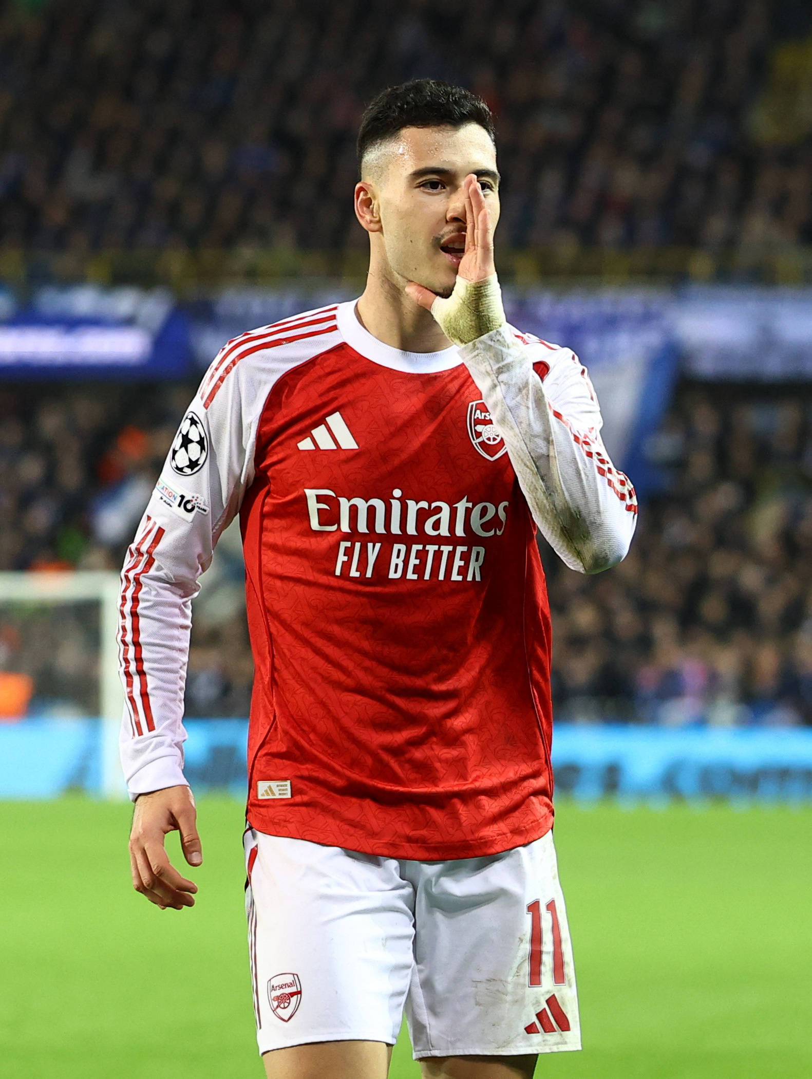 (外代二线)足球——欧冠聯(lián)赛:阿森纳胜布鲁日