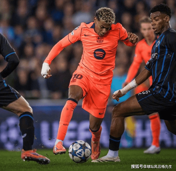 欧冠對(duì)攻战：巴萨三(sān)度扳平3-3布鲁日，VAR兩(liǎng)度取消进球