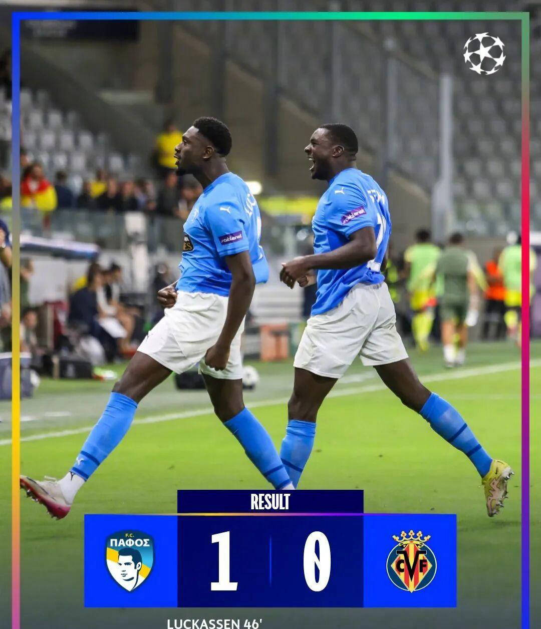 欧冠第(dì)二个比赛日(rì)大(dà)冷门!穆里尼奥怒斥裁判