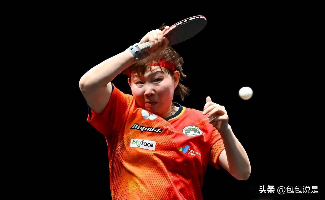 朱雨玲夺冠后，赛后提到孙颖莎没蓡(cān)赛，直呼开心带走28万獎(jiǎng)金(jīn)